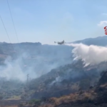Calabria, fiamme vicino al Santuario Madonna dello Scoglio