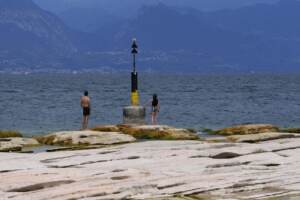 Siccità, il lago di Garda è ai minimi storici
