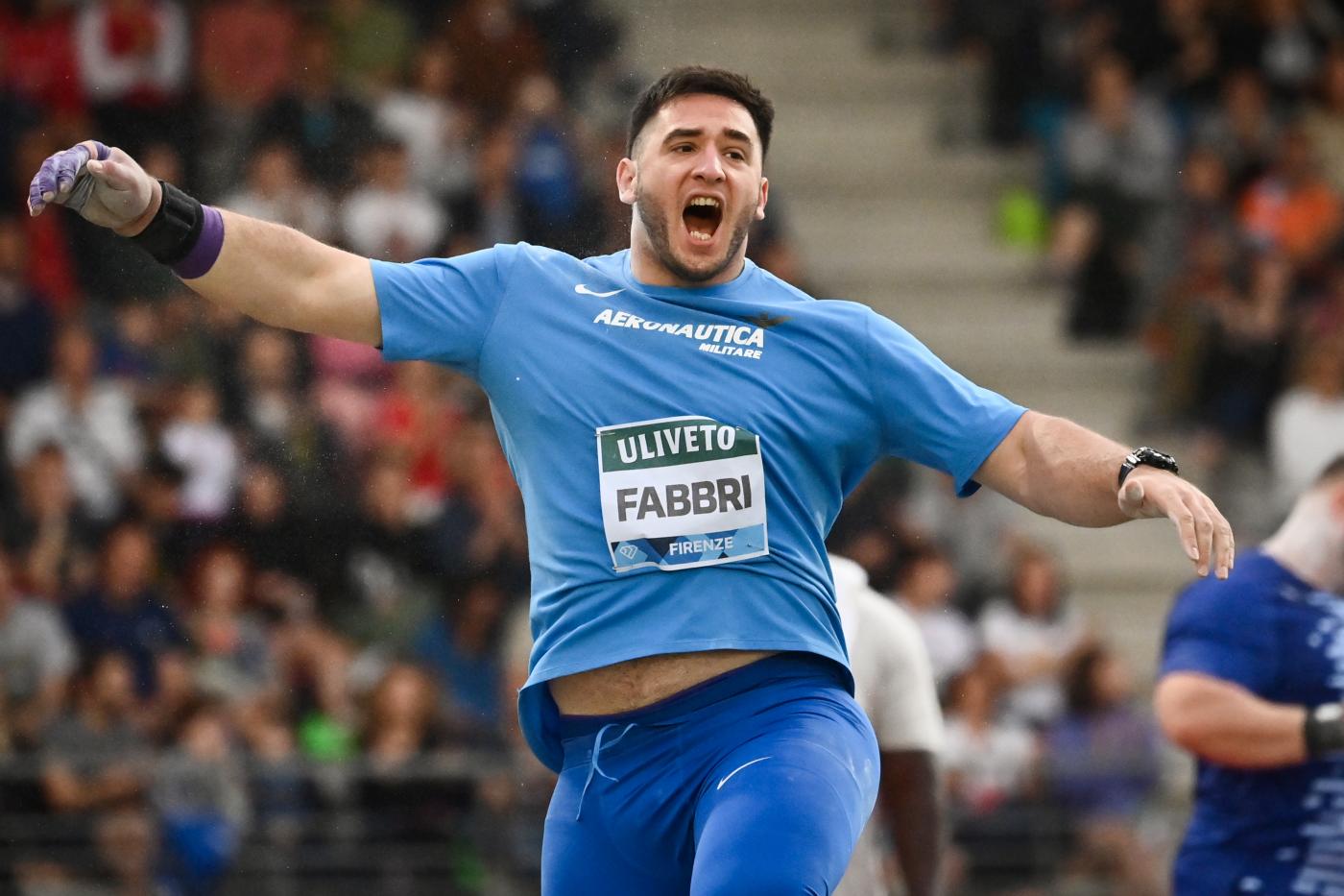 Mondiali Atletica, argento nel getto del peso per Fabbri