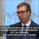 Presidente serbo Vučić: “Sanzioni contro Mosca? Non siamo d’accordo”