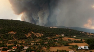 Grecia in fiamme, la devastazione ad Alessandropoli