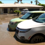 Usa, Cathedral City immersa nel fango dopo tempesta Hilary