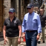 Incendi Hawaii, Joe e Jill Biden osservano la devastazione a Lahaina