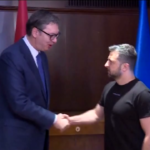 Ucraina, Zelensky incontra il presidente serbo Vučić ad Atene