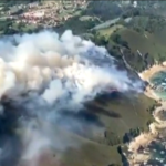 Spagna, vasto incendio sulla costa nord del Paese