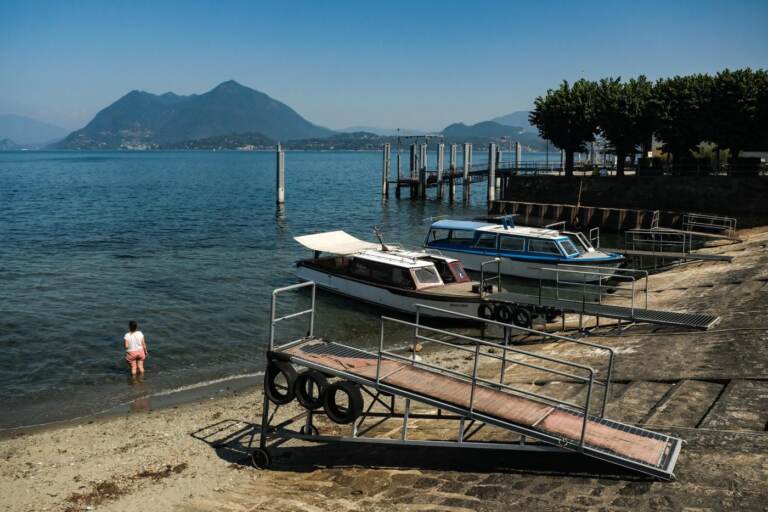 Lago Maggiore, allarme siccità