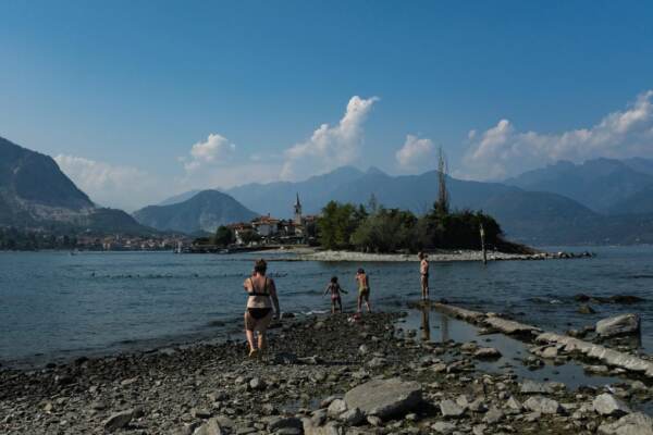 Lago Maggiore, allarme siccità