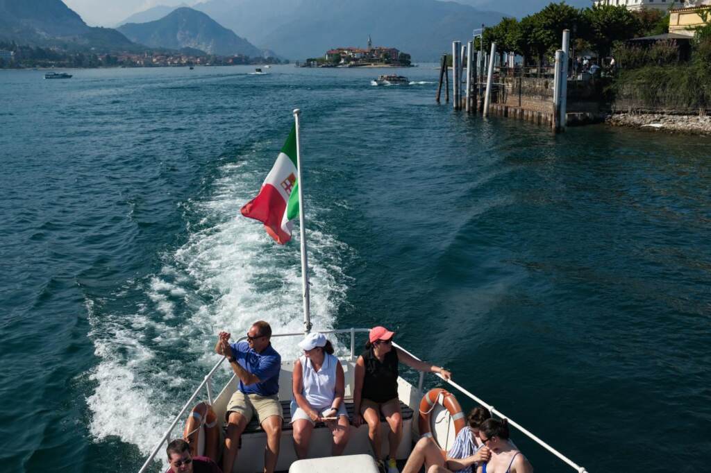 Galleria foto 'Lago Maggiore bassissimo tra siccità e problemi di regolazione dei livelli: le immagini' - foto 10