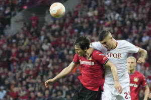 Bayer Leverkusen Vs Roma - UEFA Europa League 2022/2023 semi finale ritorno