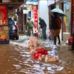Maltempo in Cile, la città di Santa Cruz sott’acqua