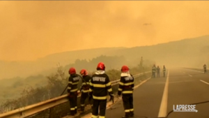 Incendi Grecia, l’aiuto dei Vigili del Fuoco romeni