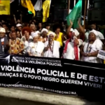 Brasile, la protesta contro la violenza razzista della polizia