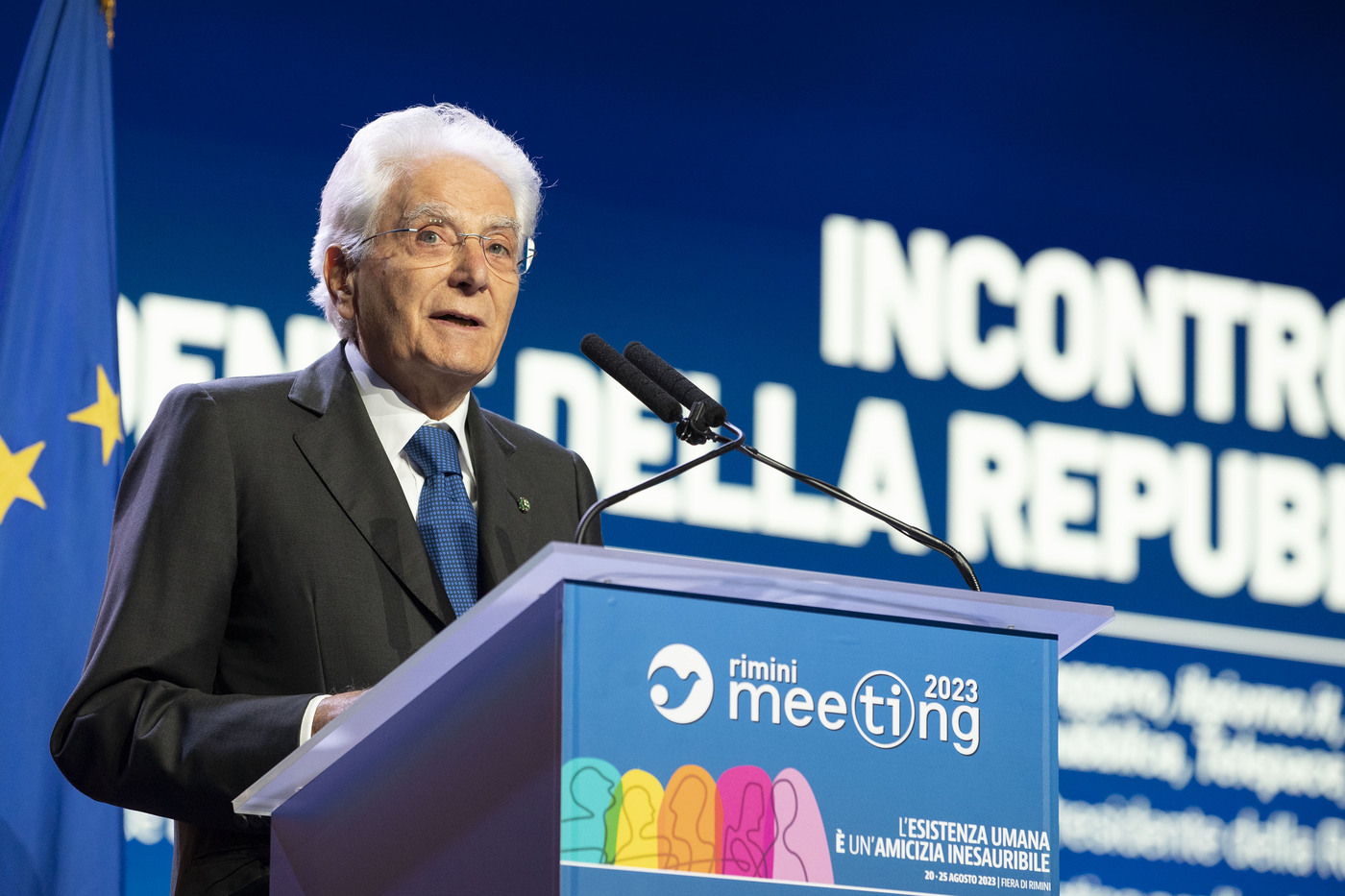 Meeting Rimini, Mattarella: “Società basata su odio sarebbe condannata”