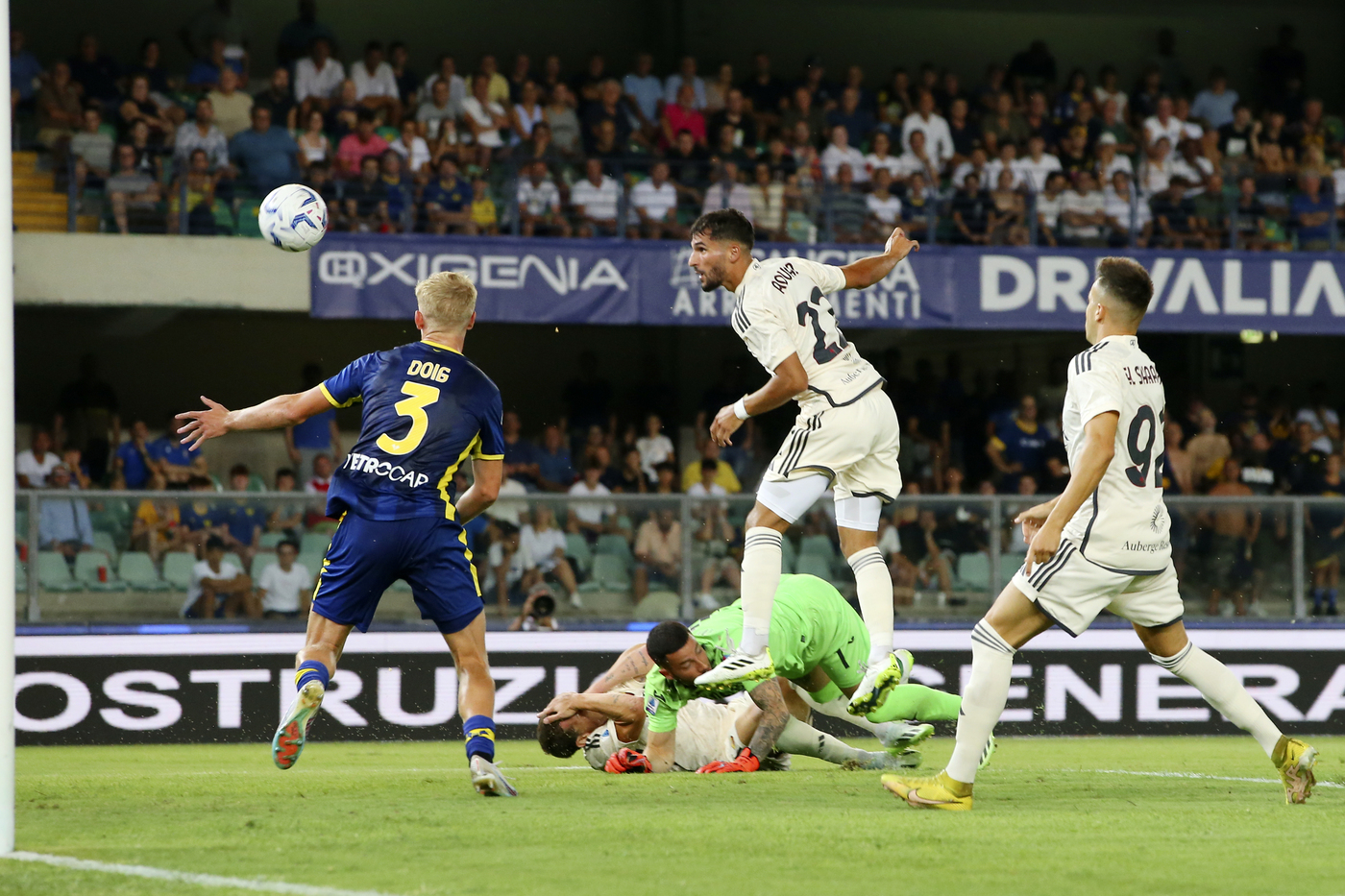 Verona-Roma 2-1, la rimonta giallorossa si ferma a metà Verona-Roma 2-1, la rimonta giallorossa si ferma a metà