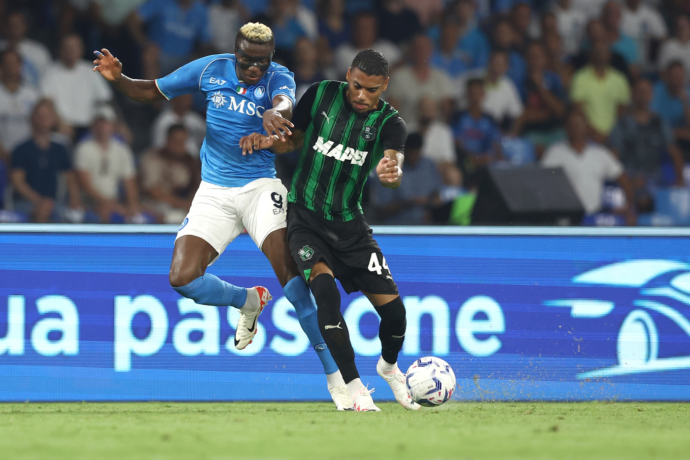 Serie A, Napoli-Sassuolo 2-0 al Maradona