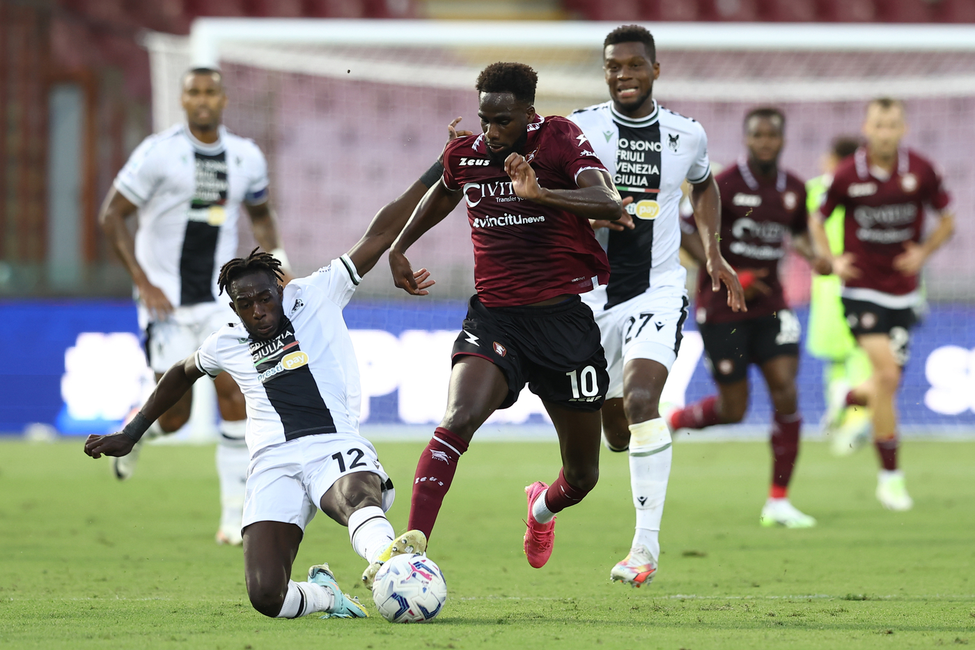 Salernitana-Udinese 1-1, a Samardzic replica Dia