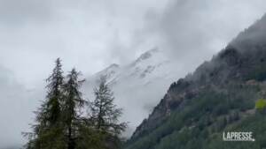 Valle d’Aosta, arriva la prima neve