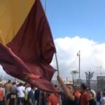 Lukaku, migliaia di tifosi romanisti in attesa a Ciampino