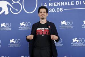 Photocall della giuria del Festival del cinema di Venezia 2023