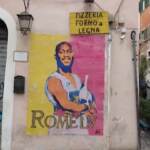 Roma, murale dedicato a Lukaku nel quartiere Monti