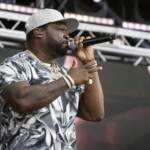50 Cent lancia microfono dal palco e colpisce una donna