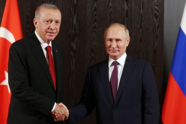 Ucraina, il 4 settembre incontro Putin-Erdogan a Sochi