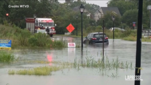Usa, allagamenti in Carolina del Nord e Virginia per la tempesta Idalia