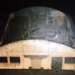 Livorno, crolla tetto edificio industriale dismesso