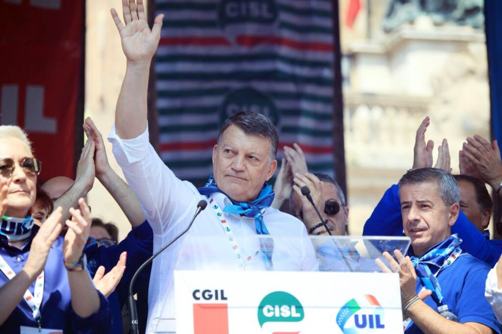 BO - Manifestazione nazionale sindacati CGIL CISL e UIL