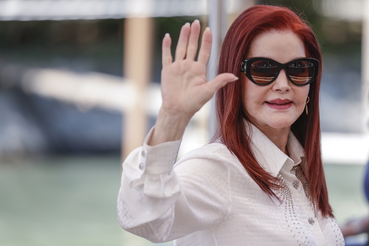 Venezia 80, Priscilla Presley commossa: “Dura guardare film su se stessi”