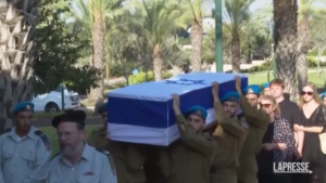 Israele, a Tel Aviv i funerali di soldato ucciso a check-point