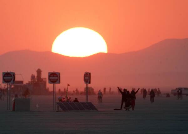 A Reno nel Nevada il Burning Man 2018