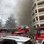 Milano, fumo dalla discoteca Lime