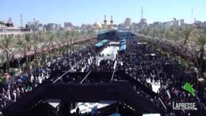 Iraq, milioni di musulmani sciiti a Kerbala per l’Arbaeen