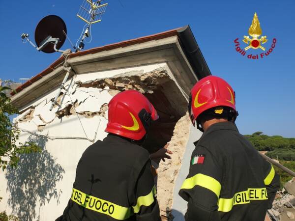 Esplode palazzina all'Isola D'Elba