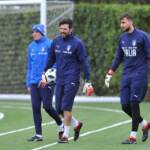 Nazionale, a Coverciano faccia a faccia Donnarumma-Buffon