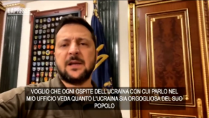 Ucraina, Zelensky: “Rifornimenti e nuove armi per le truppe in prima linea”