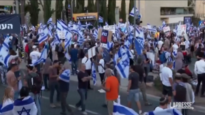 Israele, Gerusalemme: in migliaia marciano a favore della riforma giudiziaria