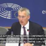 Ucraina, Stoltenberg: “Drone russo in Romania non intenzionale”