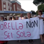 Roma, fiaccolata in ricordo dell’infermiera uccisa