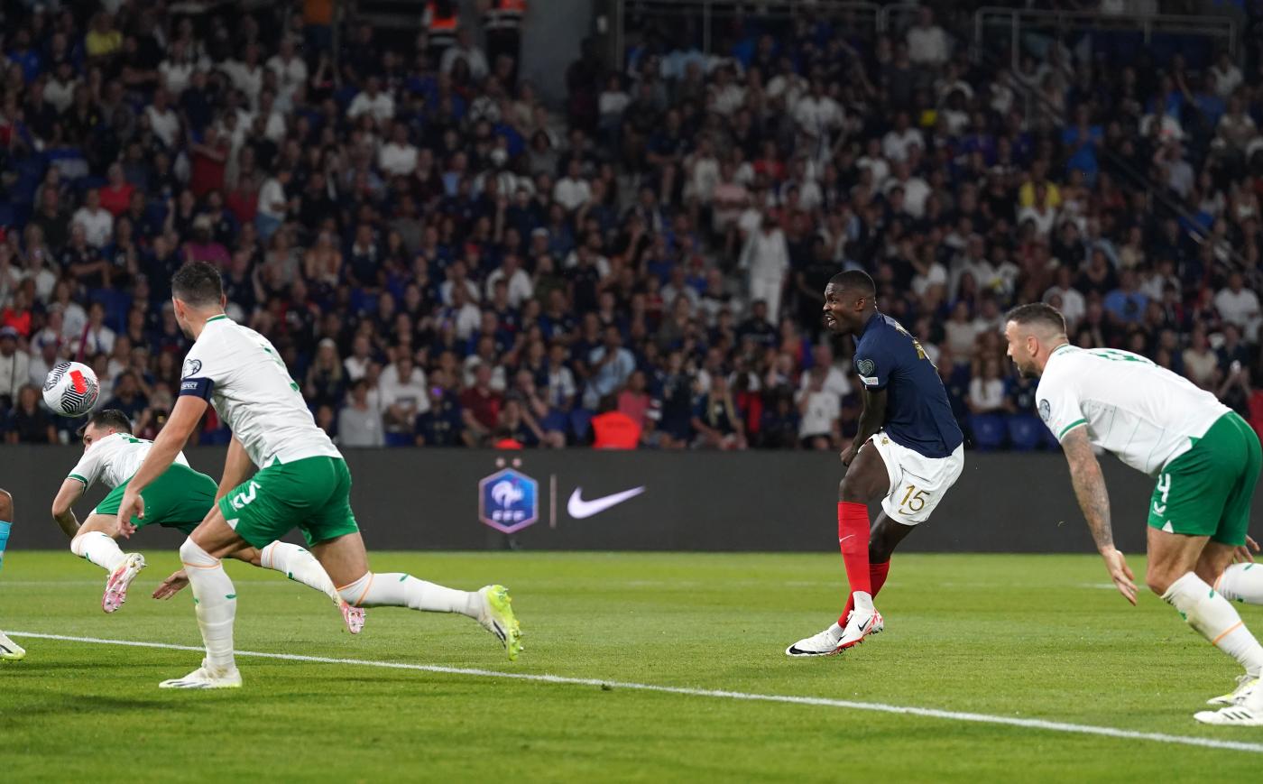 Qualificazioni Europei, Francia supera Irlanda con Thuram-gol