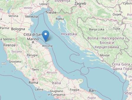 Terremoto, scossa 3.9 nelle Marche