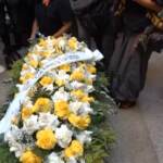 Roma, l’ultimo saluto a Domenico De Masi al Tempio di Adriano