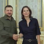 Ucraina, Zelensky riceve la ministra tedesca Baerbock