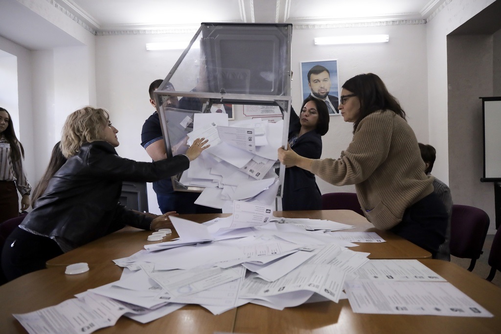 Ucraina, partito di Putin in testa alle elezioni in regioni annesse