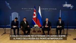 Russia-Nord Corea, Kim: “Vicini a Mosca contro imperialismo”