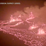 Hawaii, le spettacolari immagini dell’eruzione del vulcano Kilauea