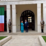 Meloni vede Orbán, il video dalla sede del primo ministro ungherese