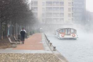 Milano - Nebbia fitta in città