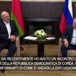Russia, faccia a faccia tra Putin e Lukashenko